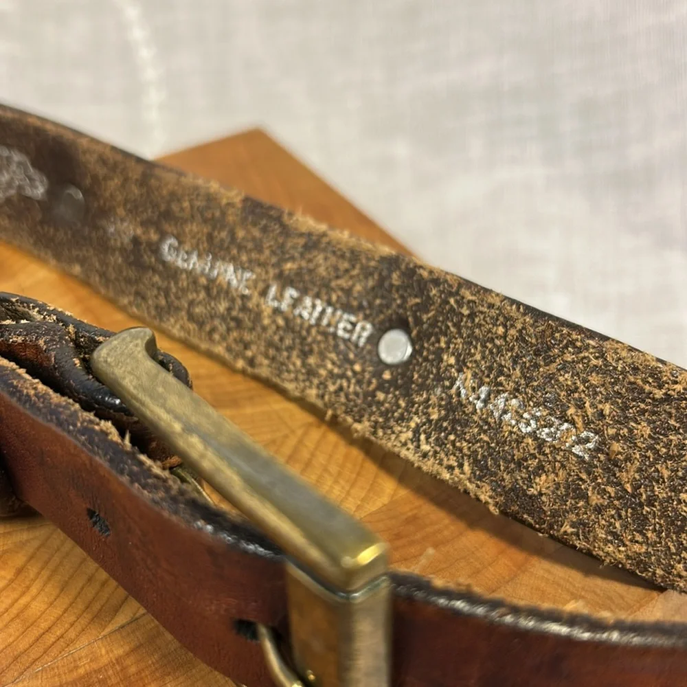 Nocona 12 Gauge leather dog collar